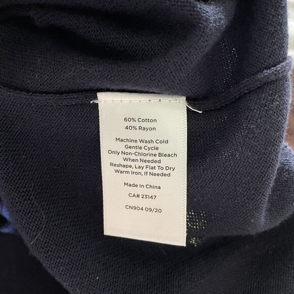 Talbots Knit Sleeveless Tank Top Size XL Retro 80s Rainbow Hearts Lagenlook - Picture 6 of 6